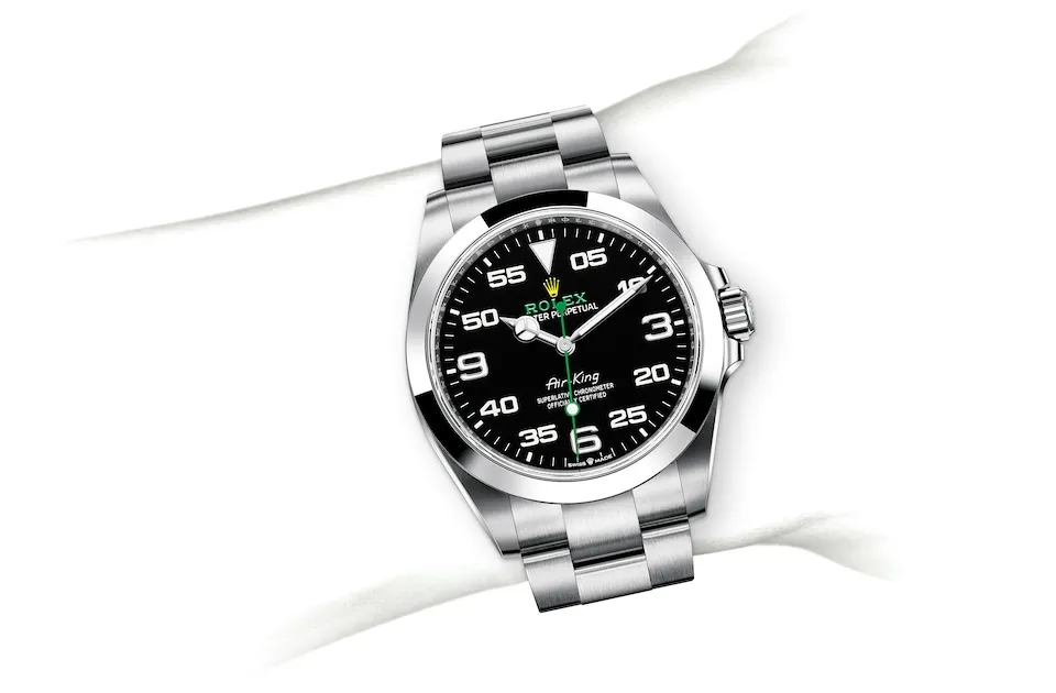 Rolex Air-King Oyster, 40 mm, stal Oystersteel - M126900-0001 W.Kruk Polska