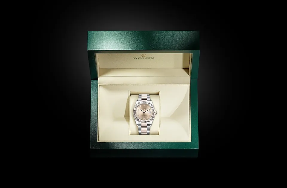 Rolex Datejust 36 Oyster, 36 mm, stal Oystersteel i różowe złoto Everose  - M126231-0028 W.Kruk Polska