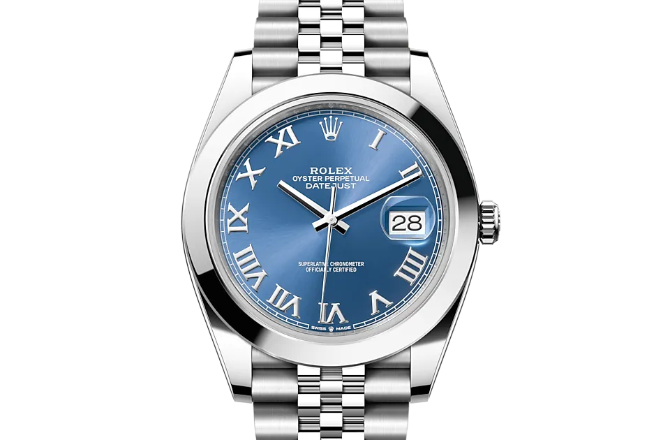 Rolex Datejust 41 Oyster, 41 mm, stal Oystersteel -M126300-0018 W.Kruk Polska