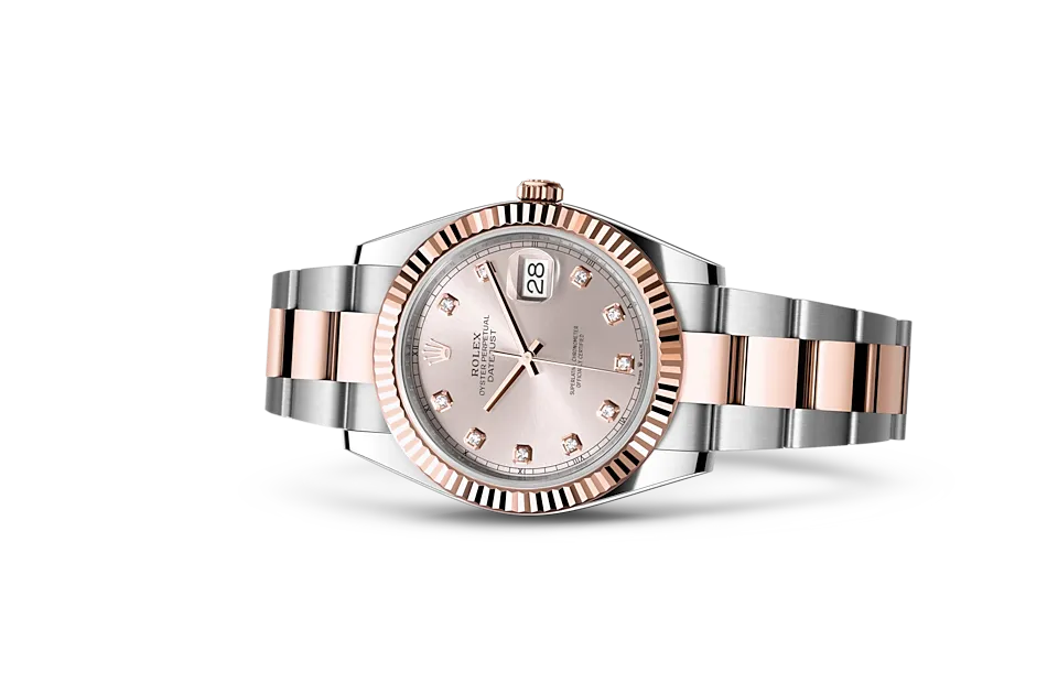 Rolex Datejust 41 Oyster, 41 mm, stal Oystersteel i różowe złoto Everose - M126331-0007 W.Kruk Polska