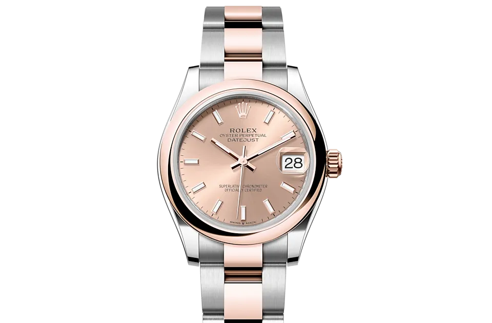 Rolex Datejust 31 Oyster, 31 mm, stal Oystersteel i różowe złoto Everose - M278241-0009 W.Kruk Polska