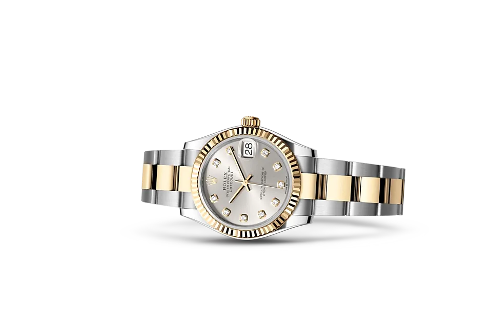 Rolex Datejust 31 Oyster, 31 mm, stal Oystersteel i żółte złoto - M278273-0019 W.Kruk Polska