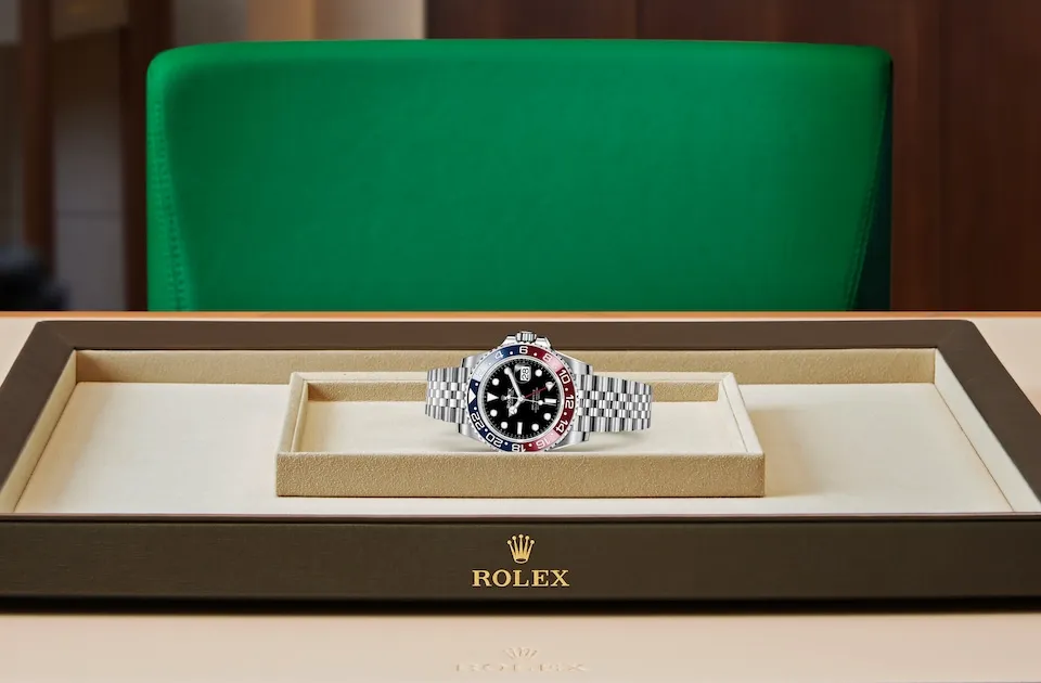 Rolex GMT-Master II Oyster, 40 mm, stal Oystersteel -M126710BLRO-0001 W.Kruk Polska