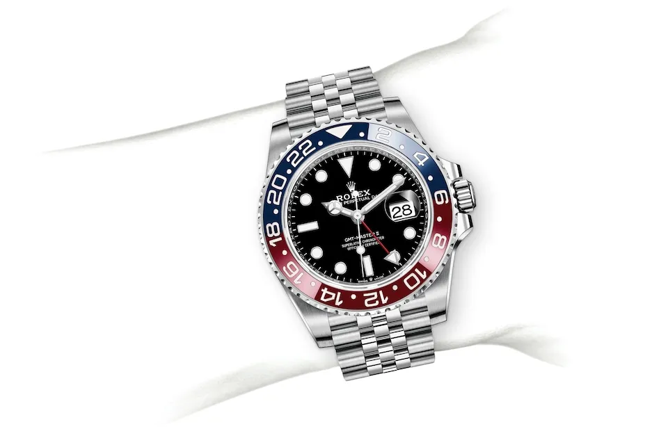 Rolex GMT-Master II Oyster, 40 mm, stal Oystersteel -M126710BLRO-0001 W.Kruk Polska