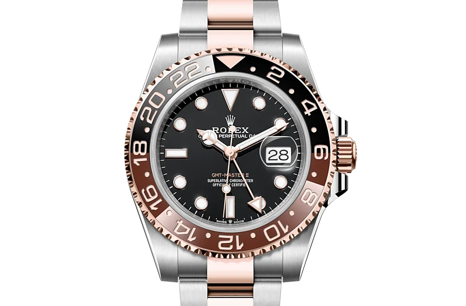 Rolex GMT-Master II Oyster, 40 mm, stal Oystersteel i różowe złoto Everose -M126711chnr-0002 W.Kruk Polska