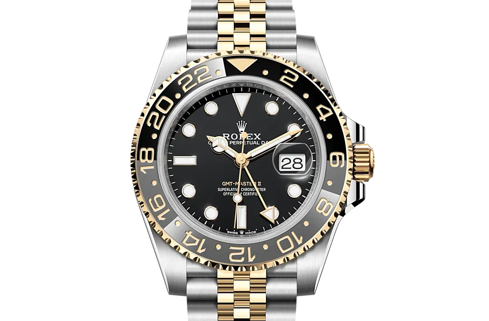 Rolex GMT-Master II Oyster, 40 mm, stal Oystersteel i żółte złoto -M126713grnr-0001 W.Kruk Polska