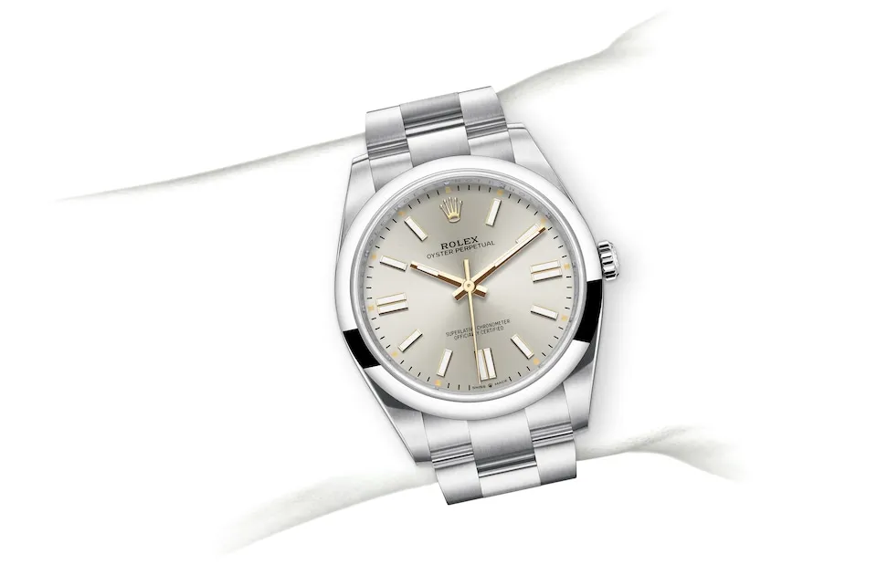 Rolex Oyster Perpetual 41 Oyster, 41 mm, stal Oystersteel  - M124300-0001 W.Kruk Polska