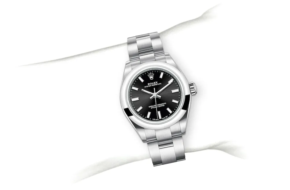 Rolex Oyster Perpetual 28 Oyster, 28 mm, stal Oystersteel - M276200-0002 W.Kruk Polska