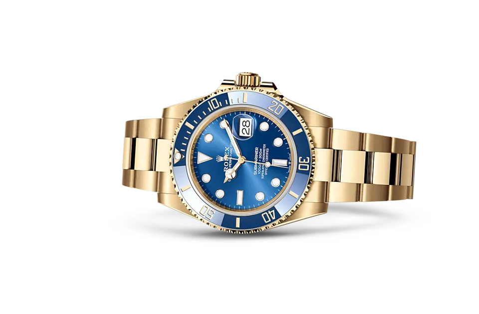 Rolex Submariner Date Oyster, 41 mm, żółte złoto - M126618lb-0002 W.Kruk Polska